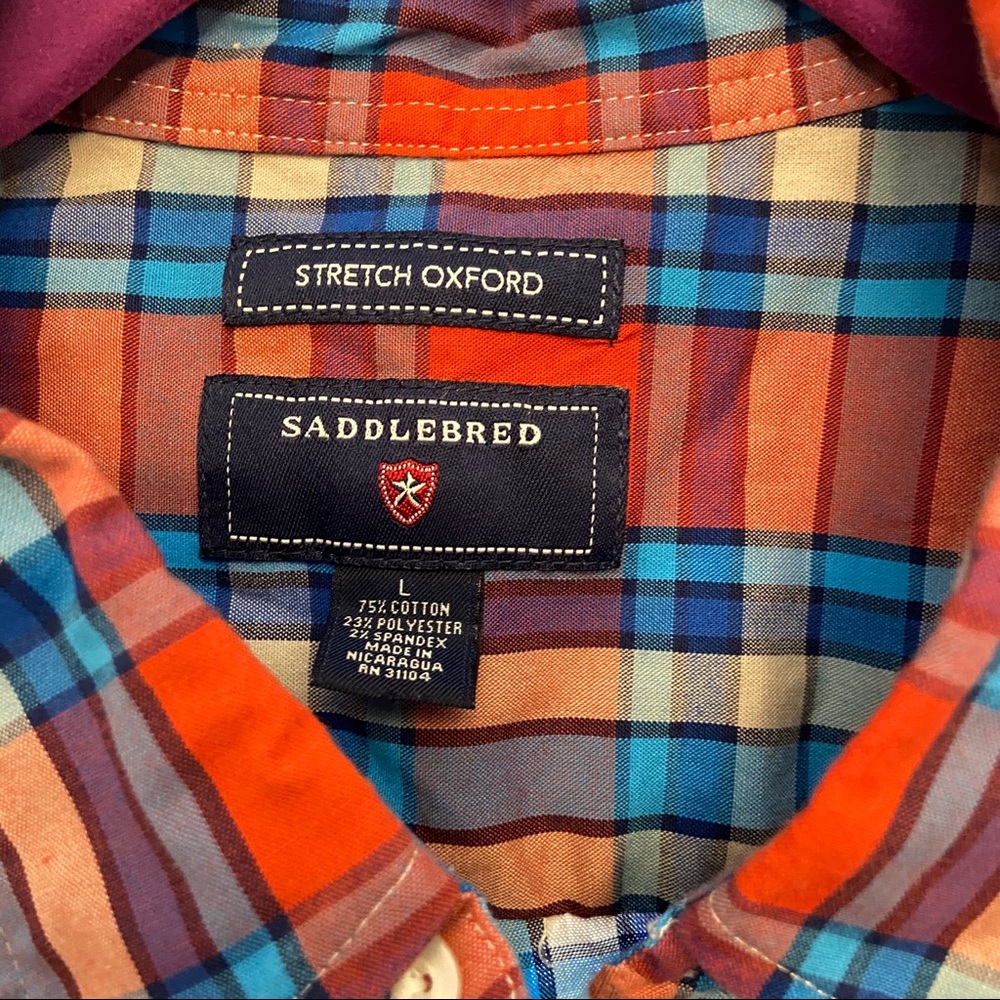 Saddlebred Plaid Button Up - Picture 3 of 5